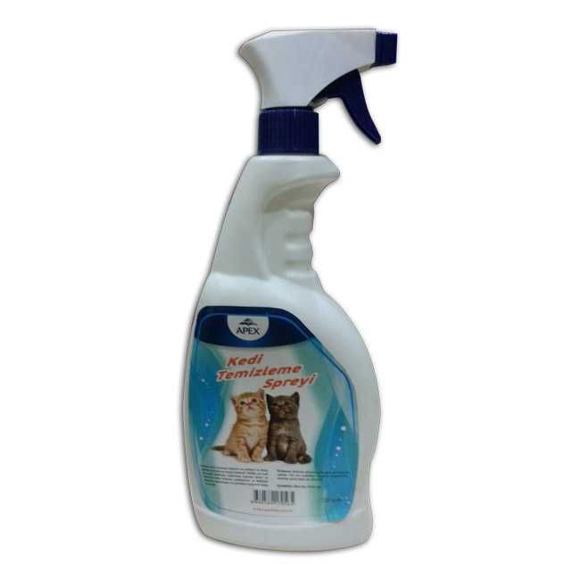 Apex Kedi Temizleme Spreyi 750 ML Temizlik Ürünleri, Tüy ve Deri