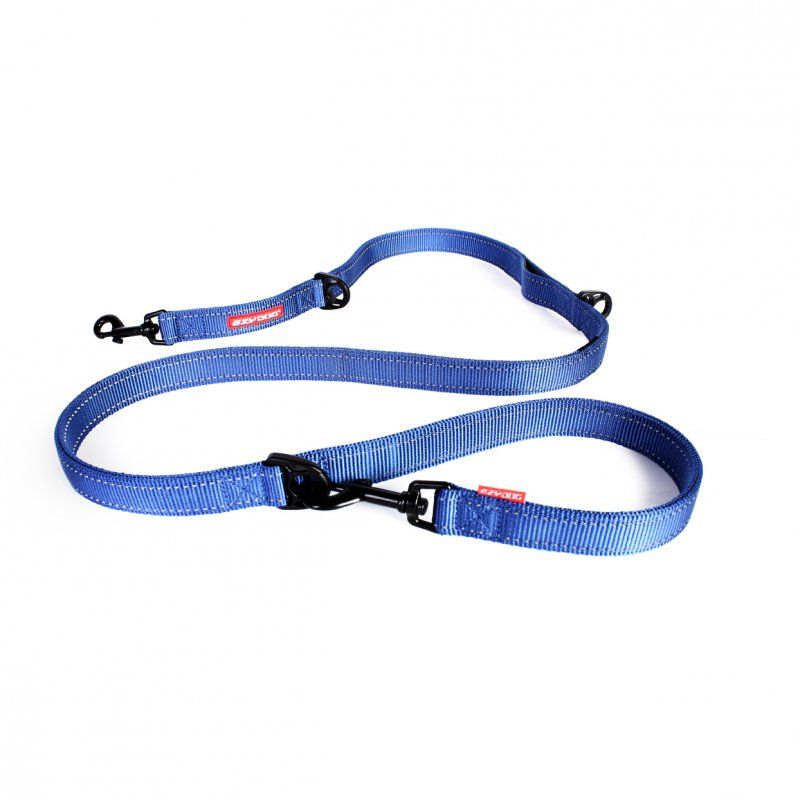 Ezydog Vario 6 Çok Yönlü Gezdirme Kayışı Mavi (159 Cm) Köpek