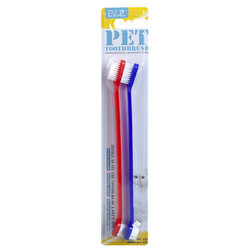 Diğer / Other - 2Pet 61266 Köpek Dis Fircasi 2′li Set ( Uzun )