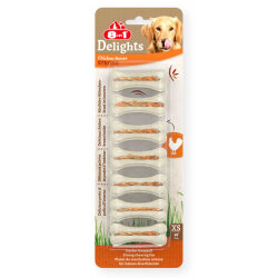 8in1 Delights Köpek Ağız Bakım Kemik XSmall 7'li Paket 140 Gr - 8in1