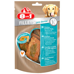 8in1 - 8in1 Fillets Pro Dental Ağız ve Diş Sağlığı Köpek Ödülü 80 Gr