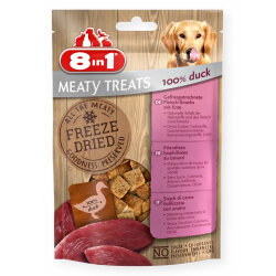 8in1 Meaty Treats 661440 Ördek Etli Kurutulmuş Tahılsız Köpek Ödülü 50 Gr - 8in1