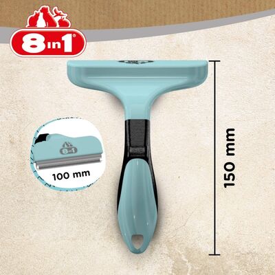 8in1 Perfect Coat DeShedder Köpekler İçin Furminatör - Large