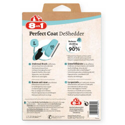 8in1 Perfect Coat DeShedder Köpekler İçin Furminatör - Large - 3
