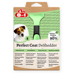8in1 Perfect Coat DeShedder Köpekler İçin Furminatör - Small - 8in1