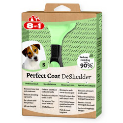8in1 Perfect Coat DeShedder Köpekler İçin Furminatör - Small - 2