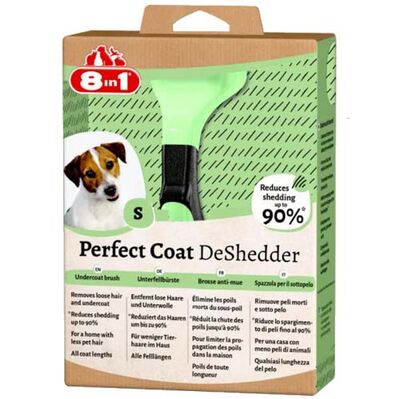 8in1 Perfect Coat DeShedder Köpekler İçin Furminatör - Small