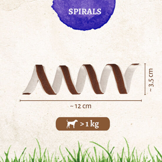 8in1 Smart Delights Beef Spirals Biftekli Burgu Köpek Ödülü 6 Adet - 4