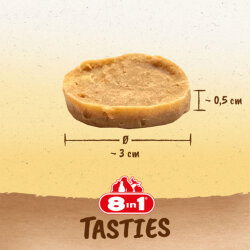 8in1 Tasties Chicken Chips Tavuk Cipsi Köpek Ödülü 85 Gr - 4