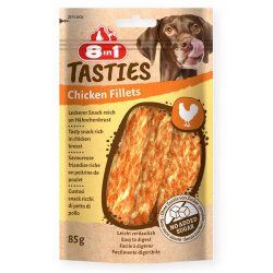 8in1 Tasties Chicken Fillets Tavuk Fileto Köpek Ödülü 85 Gr - 8in1