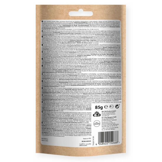 8in1 Tasties Chicken Fillets Tavuk Fileto Köpek Ödülü 85 Gr - 2