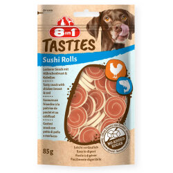 8in1 Tasties Sushi Rolls Tavuklu Balıklı Sushi Köpek Ödülü 85 Gr - 1