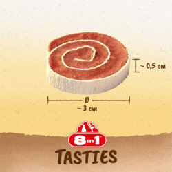 8in1 Tasties Sushi Rolls Tavuklu Balıklı Sushi Köpek Ödülü 85 Gr - 4