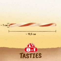 8in1 Tasties Twisters Tavuklu Balıklı Burgu Köpek Ödülü 85 Gr - 4