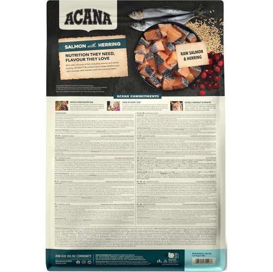 Acana Bountiful Catch Deri ve Tüy Sağlığı Kedi Maması 1,8 Kg + Gimcat Kedi Pudingi 150 Gr - 3