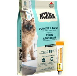 Acana Bountiful Catch Deri ve Tüy Sağlığı Kedi Maması 4,5 Kg + Gimcat 20 Gr Multivitamin Paste - Acana