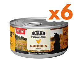 Acana - Acana Chicken Pate (Ezme) Tavuk Etli Kedi Konservesi 85 Gr x 6 Adet