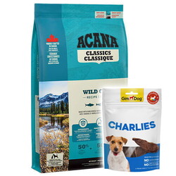 Acana - Acana Wild Coast Köpek Maması 2 Kg + Gimdog 70 Gr Köpek Ödülü