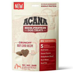 Acana - Acana Cruncy Biftek (Sığır Eti) ve Ciğerli Yüksek Proteinli Köpek Ödülü 100 Gr
