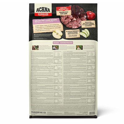 Acana Grass - Fed Lamb Kuzu ve Elma Köpek Maması 11,4 Kg 