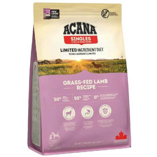 Acana Grass Fed Lamb Kuzu ve Elma Köpek Maması 2 Kg - 1