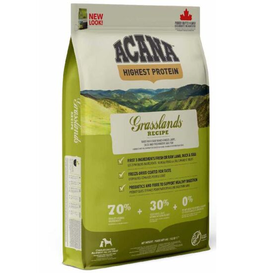 Acana Grasslands Adult Dry Dog Food 11,4 Kg. - 1