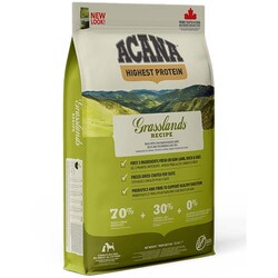 Acana - Acana Grasslands Kuzu ve Ördek Tahılsız Köpek Maması 11,4 Kg 