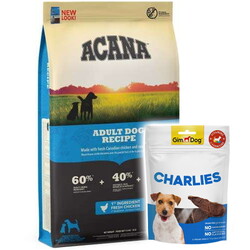 Acana Heritage Adult Dog Tahılsız Köpek Maması 2 Kg + Gimdog 70 Gr Köpek Ödülü - Acana