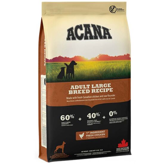 Acana Heritage Adult Large Breed Dry Dog Food 11,4 Kg. - 1
