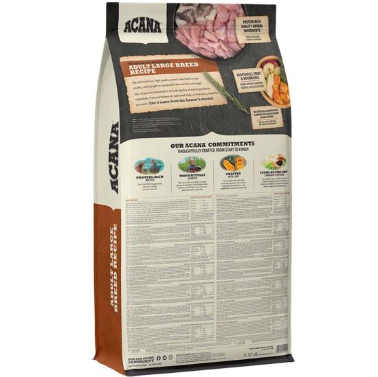 Acana Heritage Adult Large Breed Dry Dog Food 17 Kg. - 2