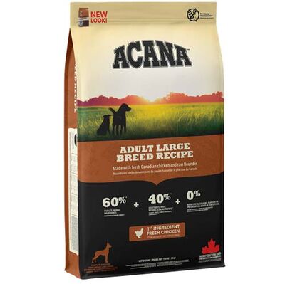 Acana Heritage Adult Large Breed Dry Dog Food 17 Kg.