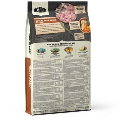 Acana Heritage Adult Large Breed Dry Dog Food 17 Kg.