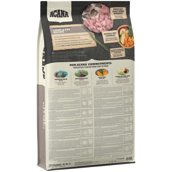 Acana Heritage Light Fit Adult Dry Dog Food 11,4 Kg. - 2