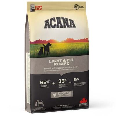 Acana Heritage Light Fit Adult Dry Dog Food 11,4 Kg.