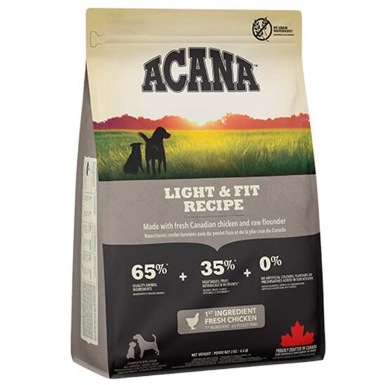 Acana Heritage Light Fit Adult Dry Dog Food 2 Kg. - 1
