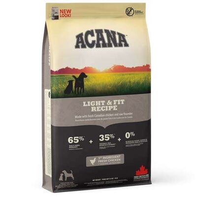 Acana Heritage Light Fit Adult Dry Dog Food 2 Kg.