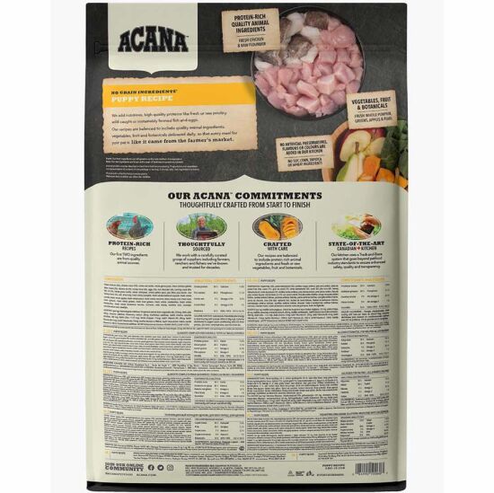 Acana Heritage Puppy Dry Dog Food 11,4 Kg. - 2