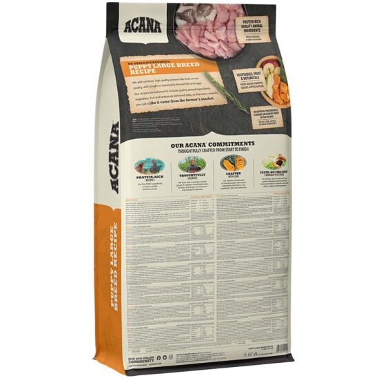 Acana Heritage Puppy Large Breed Dry Dog Food 17 Kg. - 2