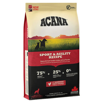 Acana Heritage Sport Agility Adult Dry Dog Food 11,4 Kg.