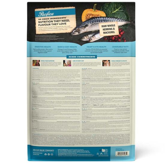 Acana Pacifica Cat Tahılsız Balıklı Kedi Maması 4,5 Kg + Gimcat 20 Gr Multivitamin Paste - 3