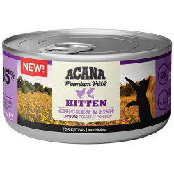 Acana Kitten Pate (Ezme) Tavuklu ve Balıklı Yavru Kedi Konservesi 85 Gr - Acana