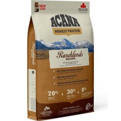 Acana Ranchlands Kuzu ve Bizon Etli Tahılsız Köpek Maması 11,4 Kg - Acana