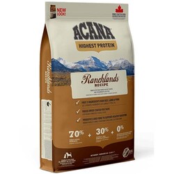 Acana - Acana Ranchlands Kuzu ve Bizon Etli Tahılsız Köpek Maması 11,4 Kg 