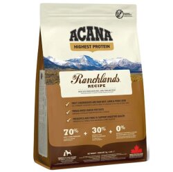 Acana Ranchlands Kuzu ve Bizon Etli Tahılsız Köpek Maması 2 Kg - Acana