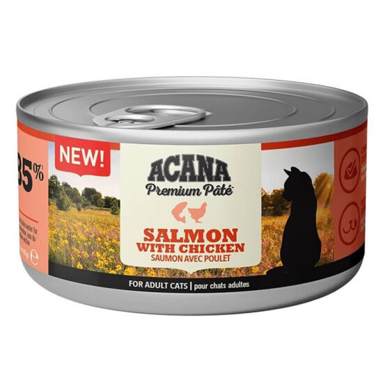 Acana Salmon Chicken Pate (Ezme) Somon Balıklı ve Tavuklu Kedi Konservesi 85 Gr - 1