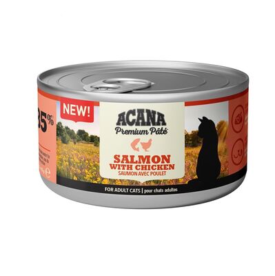 Acana Salmon Chicken Pate (Ezme) Somon Balıklı ve Tavuklu Kedi Konservesi 85 Gr