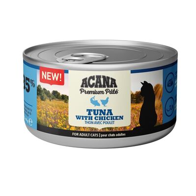 Acana Tuna Chicken Pate (Ezme) Tuna Balıklı ve Tavuklu Kedi Konservesi 85 Gr