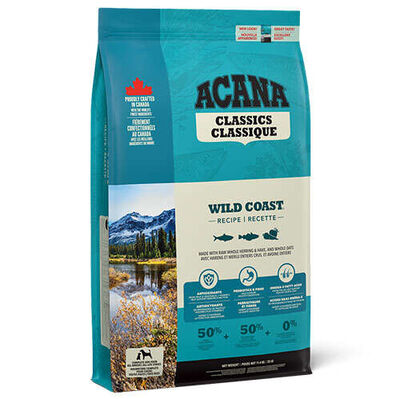 Acana Wild Coast Köpek Maması 14,5 Kg + Gimdog 70 Gr Köpek Ödülü