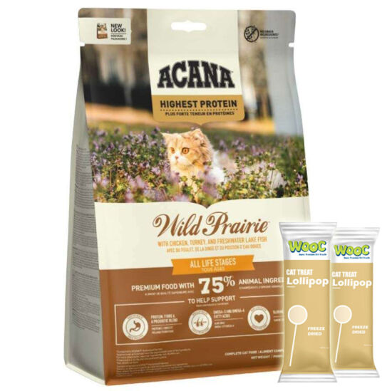 Acana Wild Prairie Adult Dry Cat Food 1,8 Kg. - 1