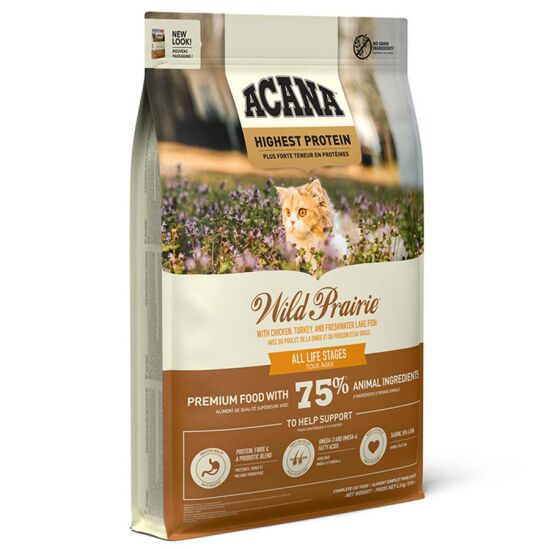 Acana Wild Prairie Adult Dry Cat Food 4,5 Kg. - 2